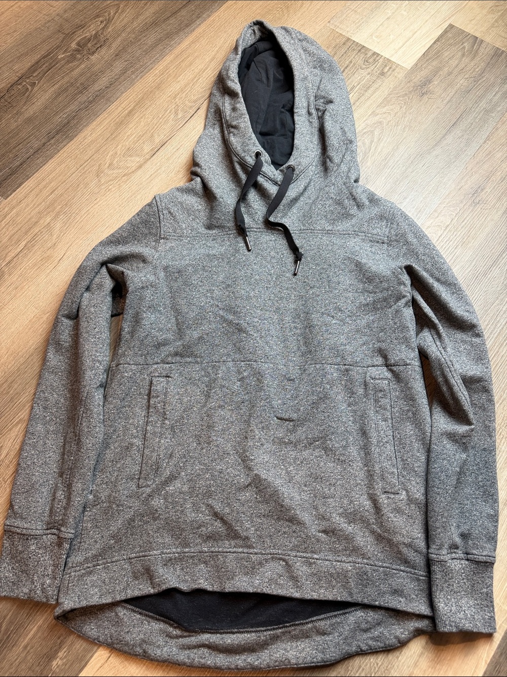 Unisex lululemon Gray Hooded Pullover Sweatshirt